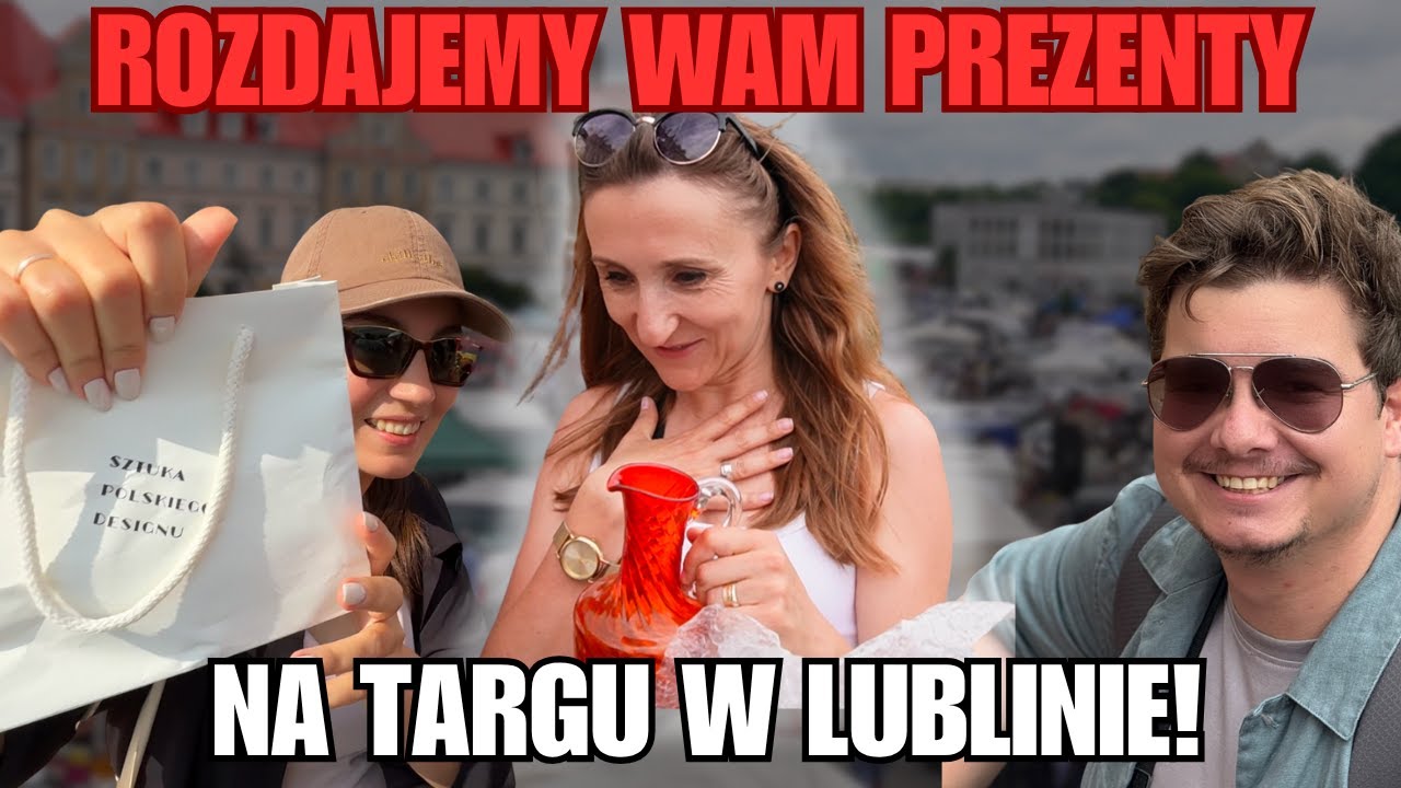 ROZDAJEMY PREZENTY NA TARGU STAROCI W LUBLINIE!