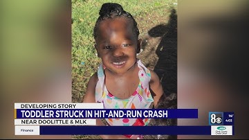 Girl, 3, critically injured in hit-and-run crash