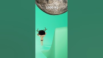 Me vs Boulder Kg🪨 | Blender Rigid Body