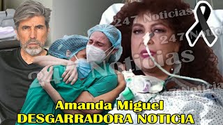 Una TERRlBLE TRAGEDlA le sucede a Amanda Miguel, esposa de Diego Verdaguer.Todos rezan con lágrimas