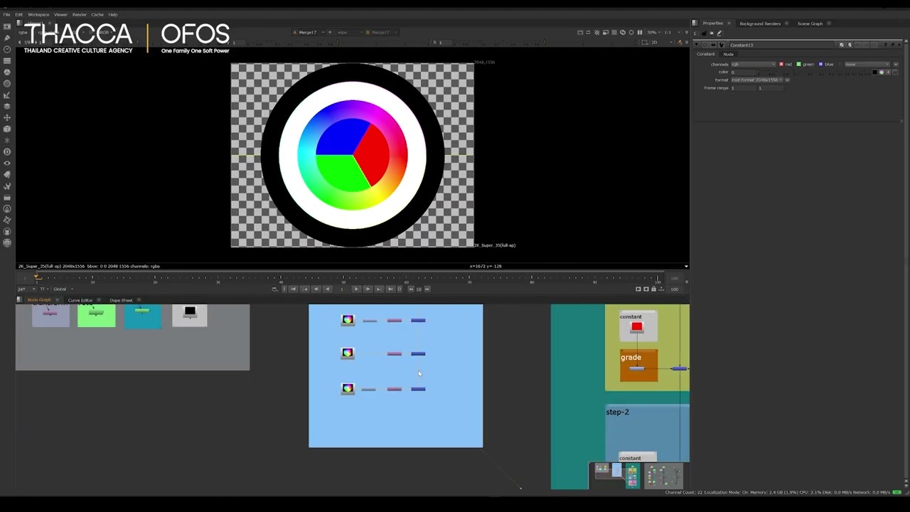 Nuke Beginners Tutorial 03 - Node based workflow
