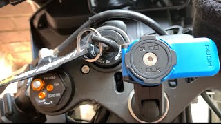 How To Install Quad Lock Motorcycle Mount - Yamaha R1