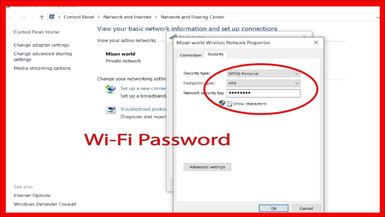 wifi password viewer windows 10