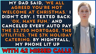My Dad Said ‘We All Agreed You’re Not Welcome At Christmas’ So I Canceled Every Auto Pay