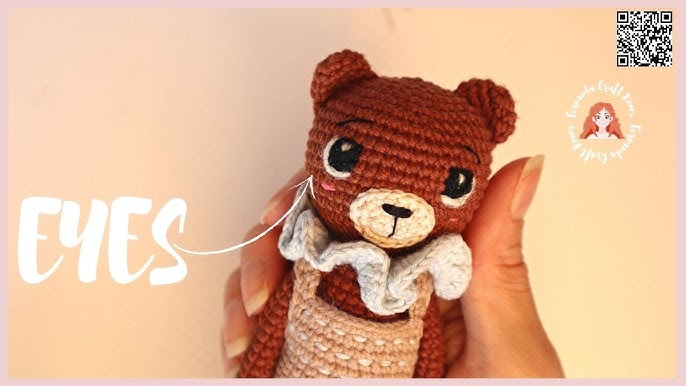 crocheting amigurumi eyes｜TikTok Search