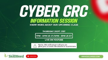 Demystifying Cyber GRC: In-Depth Information Session and Insights | Skillweed