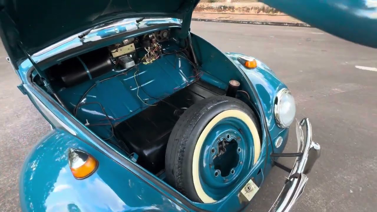 Fusca 1967 Azul Atlântico. Uma pequena avaliação e uma volta para vocês!