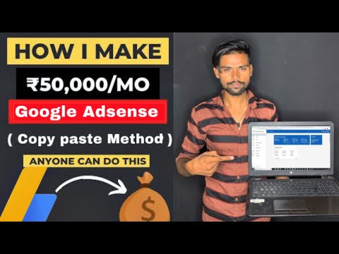 Google Adsense Blog website- How I Make ₹50,000/Per MO (Full method)