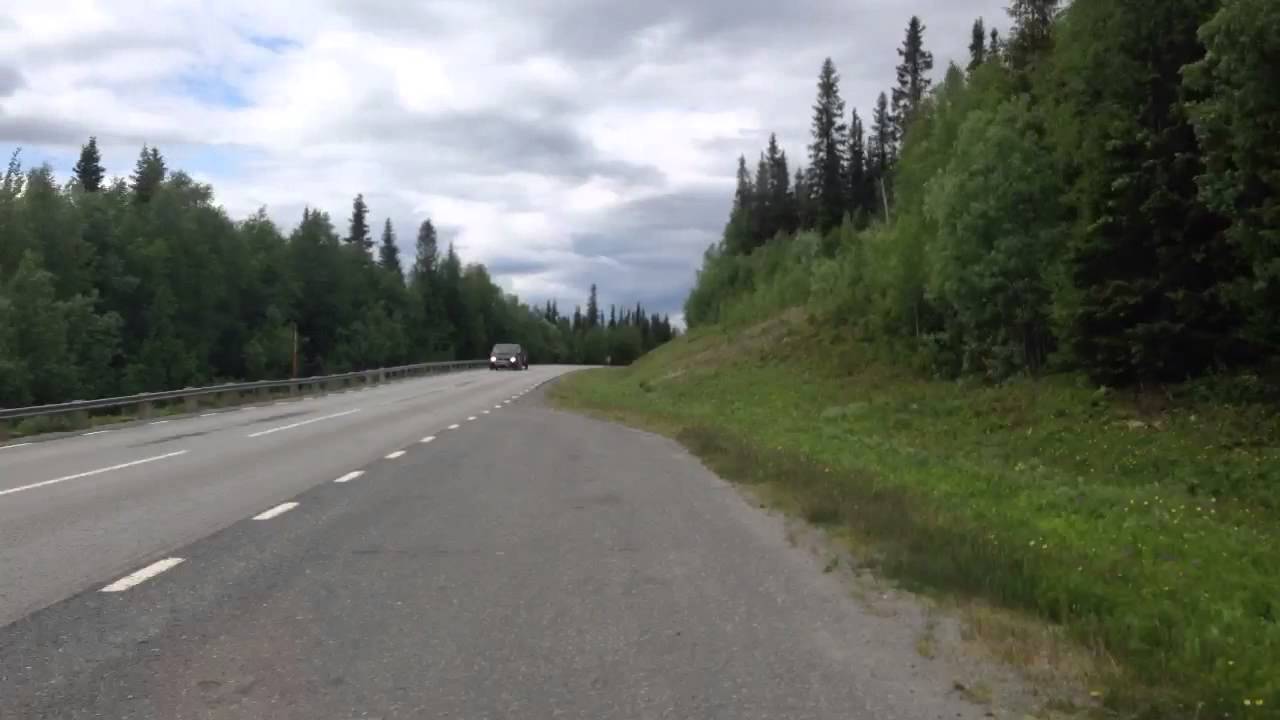 Timelapse route Storuman - Mo I Rana