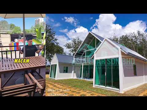 RUMAH KONTENA PREFAB HOUSE VIRAL DI MALAYSIA BY ASIA EDAR SDN BHD