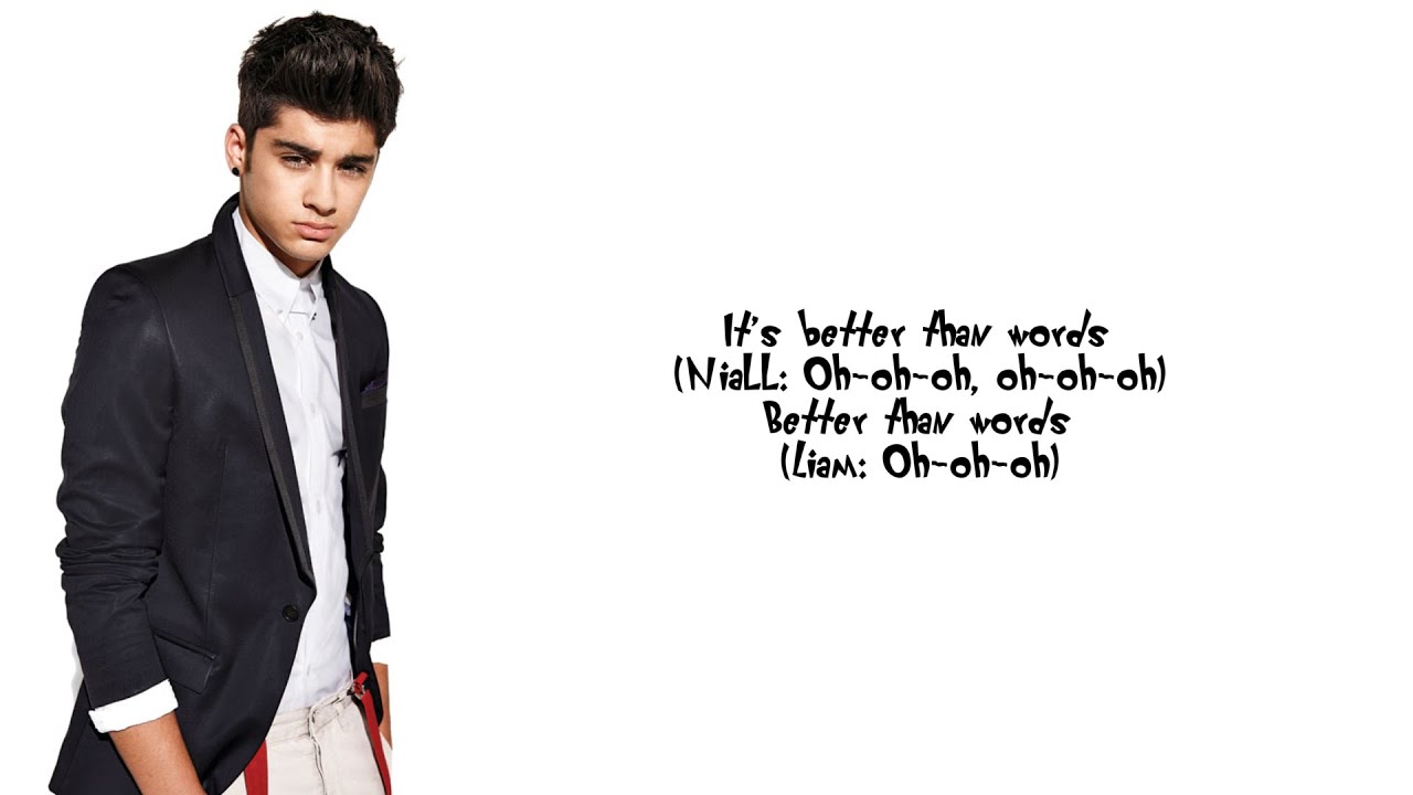One Direction Word One Direction - Better Than Words (Lyrics And Pictures) (Fabulous ...