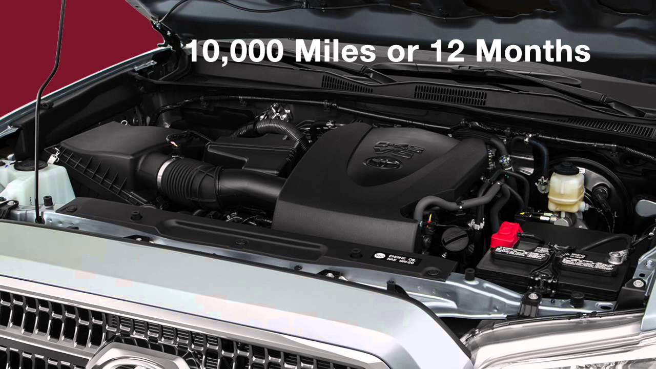 2016 Toyota Tacoma Maintenance Schedule in Houston - YouTube