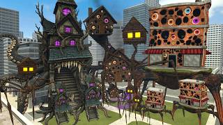 Which Size Of All Haunted House Tornado Trypophobia Bosses Is Gigantic In Big City