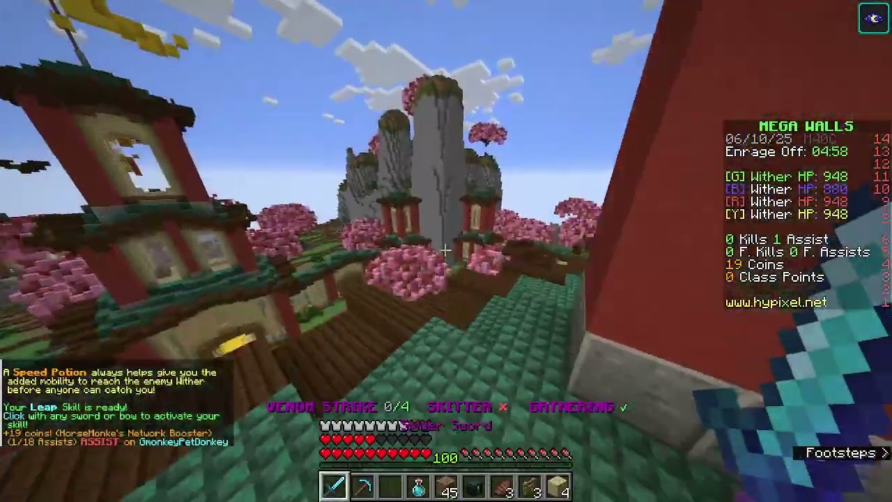 Megawalls a dying game in minecraft hypixel