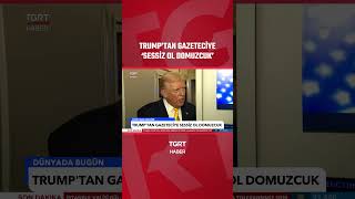 Epstein Sorusu Trumpı Çıldırttı Sessiz Ol, Sessiz Ol Domuzcuk