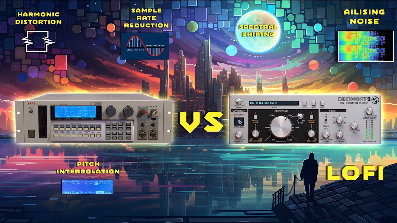 Sample rate reduction vs pitch interpolation youtube