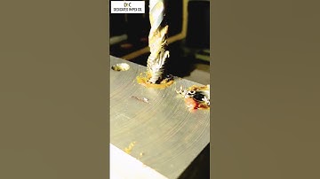 Spiral Flute Taps for Metalworking💯 #machine #machinist #chips #cnc #tapping #lathe #lathemachine