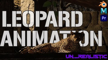 ROYAL LEOPARD I 3D Animation I Maya I Blender
