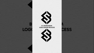 S   B Monogram Logo Design Process | Adobe Illustrator Logo Design Tutorial#logo #design