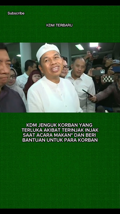 KDM kunjungi dan akan menanggung biaya rumah sakit para korban#kdm#jabar#kangdedimulyadi#short