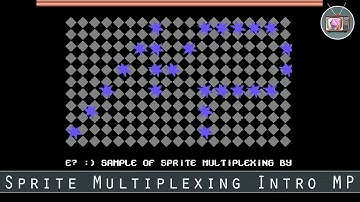 Sprite Multiplexing Intro MP by MP Software, 2018 | C64 Intro
