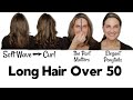 How to Look Professional with Long Hair Over 50
