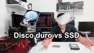 Diferencias entre un disco duro y una unidad de estado sólido / SSD