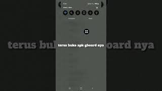 Tutor: Keyboard yg noura pake #masukberanda #whatsmock #gabut #konten #gboard screenshot 2