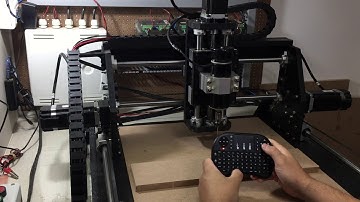 CNCJS - Utilização do cncjs-pendant-keyboard