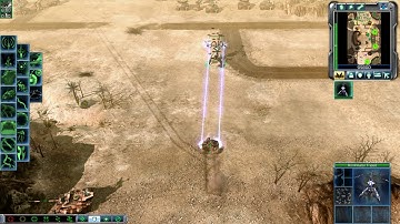 C&C 3 The Forgotten non-upgrade Tick Tank versus non-upgrade Annihilator Tripod