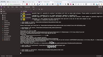 Using the Yeoman Workflow on Code Anywhere
