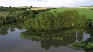 Ябланово Язовира от високо, Yablanovo/Alvanlar barajı havadan çekim, 21.06.2020