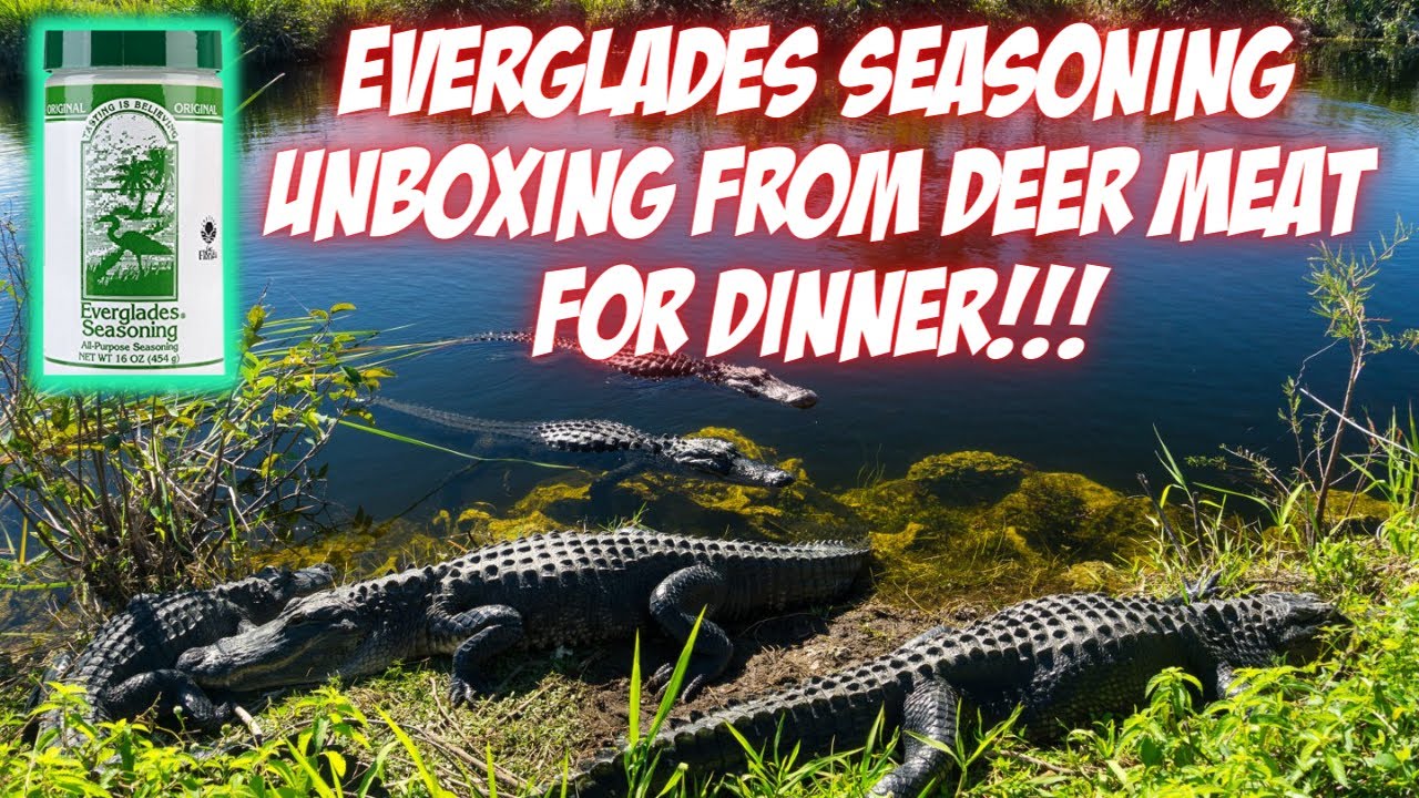Everglades Seasoning Unboxing deermeatfordinner Bonus Item!!! YouTube