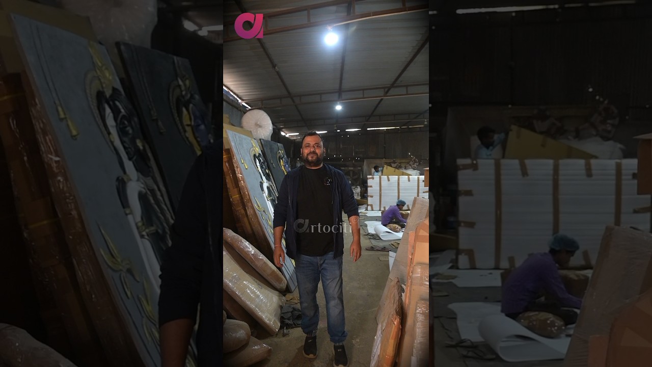 “BEHIND THE SCENES! 🛠️ Take a sneak peek into our factory tour and witness the magic of Artociti! ✨