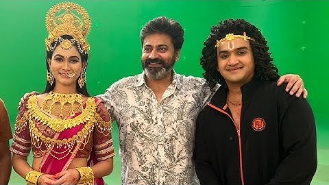 GARUD, EPI shoot #lakshmi #goddess #neethashetty #actor #youtube #behindthescenes #bts #sonysab