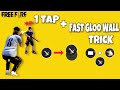 Secret Trick For One Tap + Fast Gloo Wall In Garena Free Fire