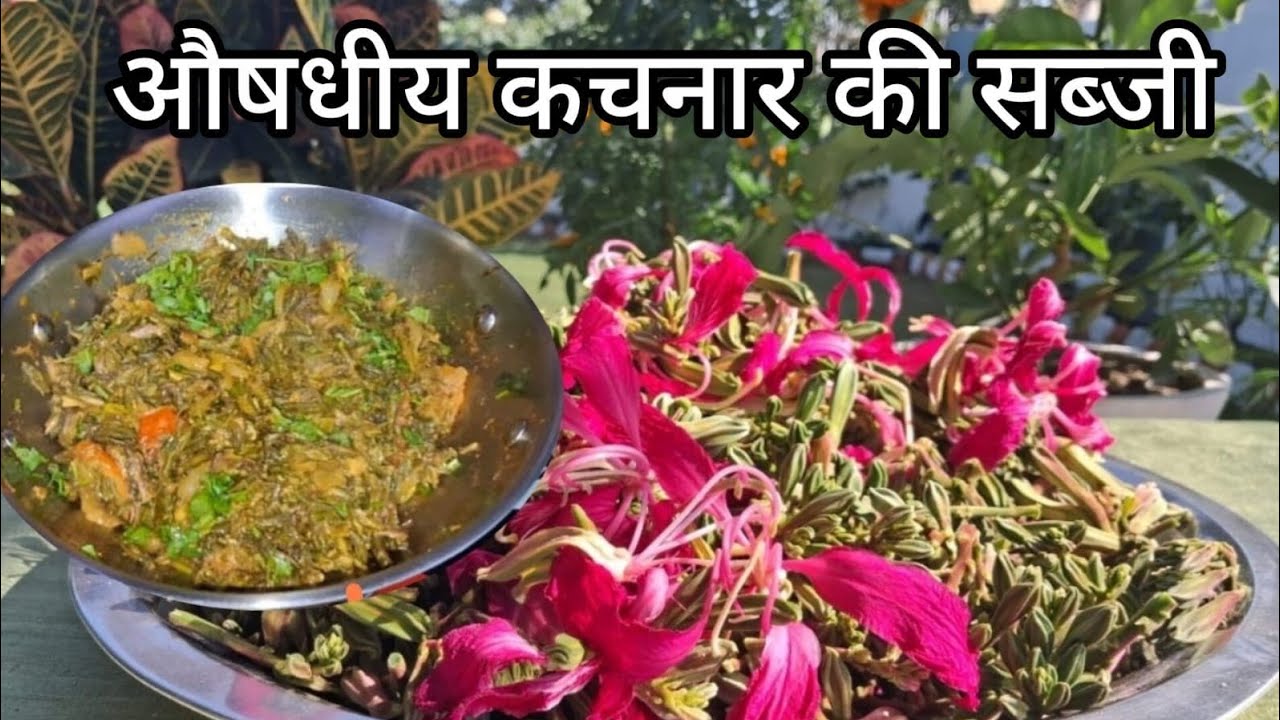 औषधीय / कचनार की स्वादिष्ट सब्जी | Weight Loss Sabji Recipe  