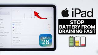 How to FIX Battery Drain Problem on iPad - Stop Battery from Draining so Fast