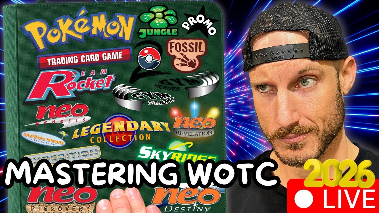 Pokemon Binders & Chill: I'm Back! All Vintage Binders on Display and 2026 Updates!