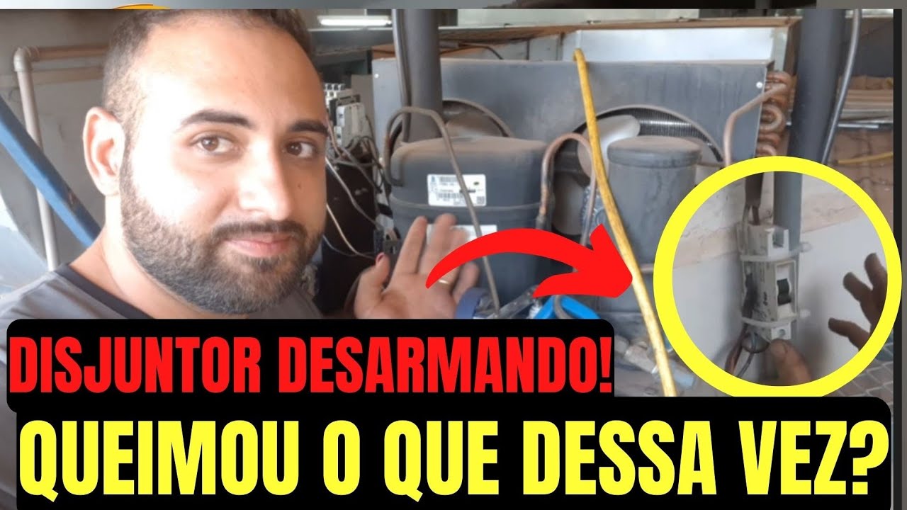 Como identificar se foi o motor que queimou (DISJUNTOR DESARMANDO ...