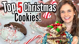5 of the BEST Christmas Cookies! | Quick & EASY Holiday Dessert Recipes | Julia Pacheco by Julia Pacheco 104,232 views 4 months ago 10 minutes, 11 seconds
