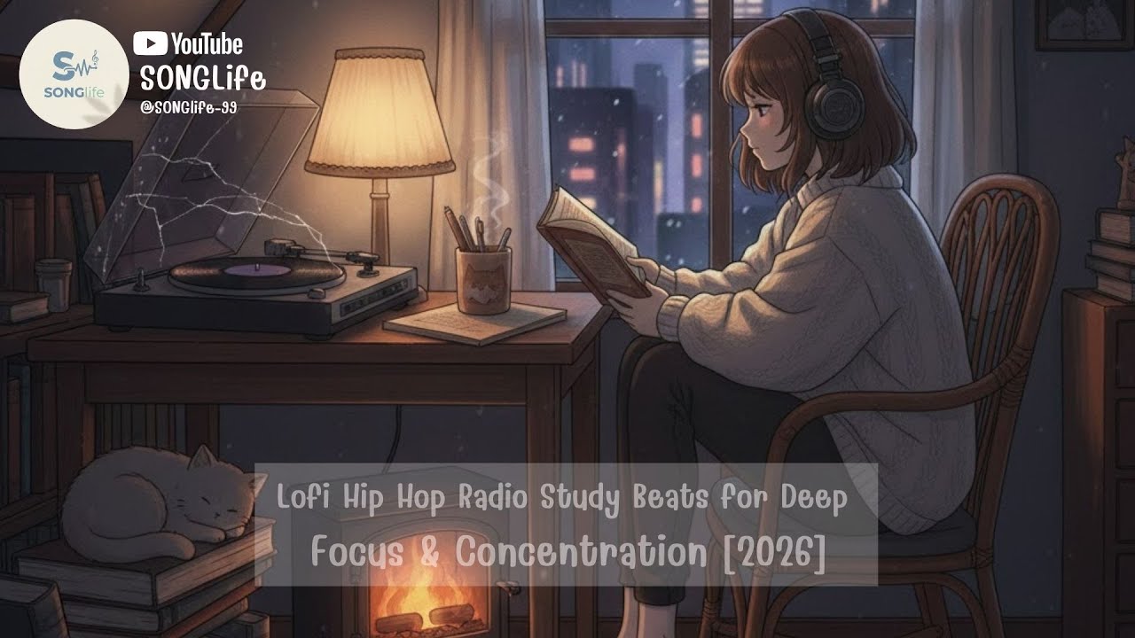 Lofi Hip Hop Radio Study Beats for Deep Focus & Concentration [2026 ...