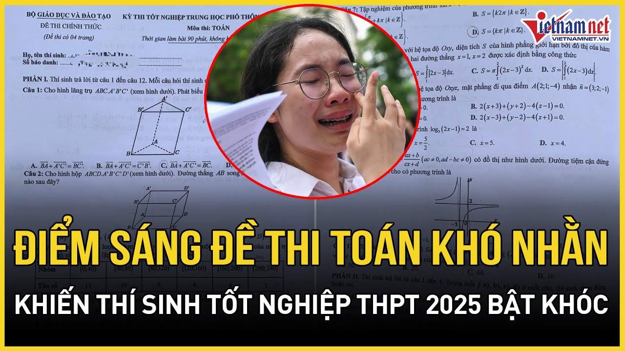 GV giải mã đề toán “huyền thoại” dài như Văn “hạ gục” hàng loạt thí sinh, lộ ý đồ chương trình mới?