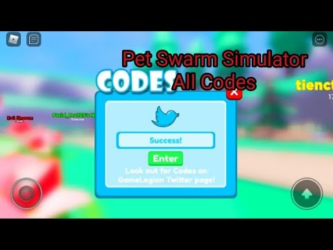 Value List for Pet Swarm Simulator