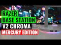 NEW Razer Base Station V2 Chroma Mercury Edition Unboxing and Review! | Corsair ST100 Comparison