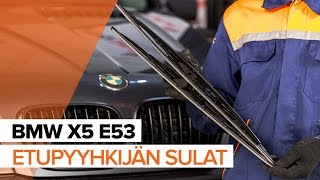 BMW E53 omistajan käsikirja verkossa