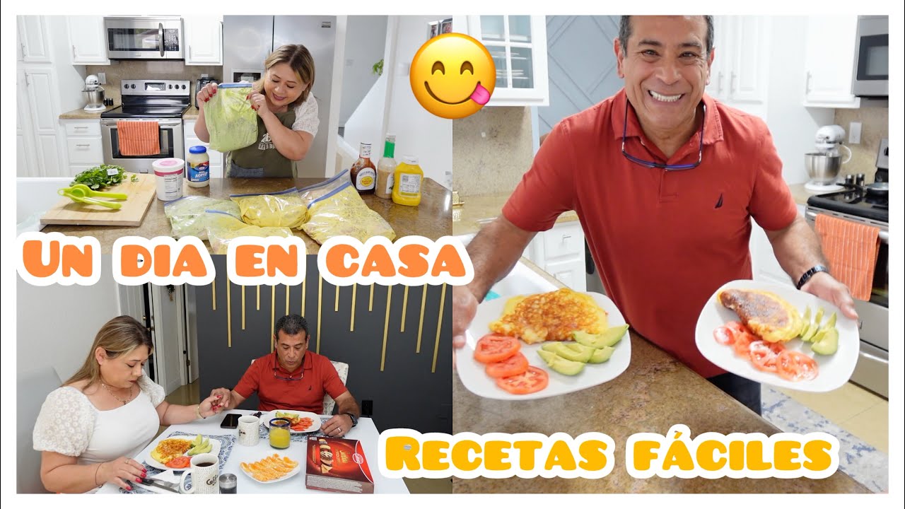 4 FORMAS FACILES PARA ADOBAR EL POLLO🍗 RICOS OMELETTS  DE FERCHO 🥘 COCINA FACIL Y VIDA FAMILIAR