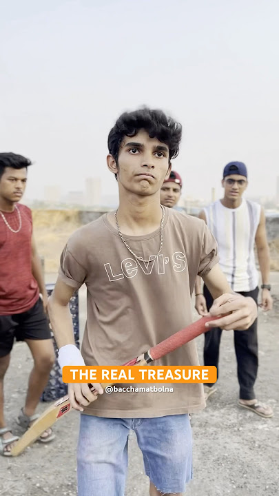 THE REAL TREASURE #explore #shorts #childhood #nostalgia #cricket #treasure #sports #games #friends
