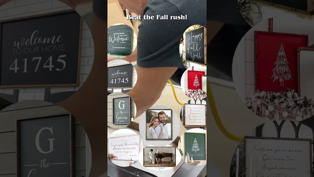 Seasonal & Inspirational Wall Art! 