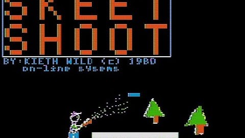 Skeetshoot (Apple II, 1980)